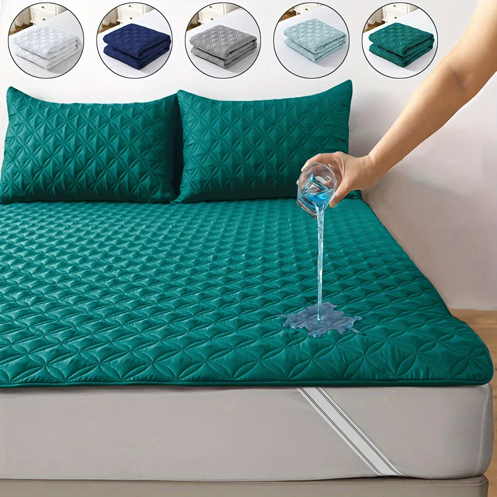 Protège-matelas imperméable doux et respirant pour lit