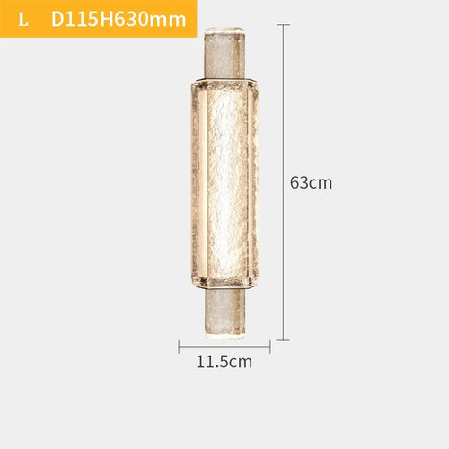 Luxuriöse LED-Wandleuchte aus Kristall für die Innendekoration