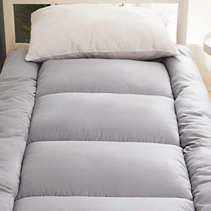 surmatelas haut de gamme en velours de plumes pour lits simples et doubles