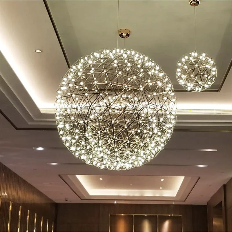 boule d'étincelle led pour décoration de fête restaurant - vue 2 sur 6