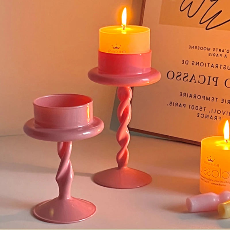 bougeoir romantique pour la saint-valentin et anniversaires - vue 5 sur 7