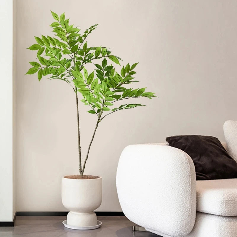 plantes artificielles ficus en plastique pour décoration intérieure - vue 3 sur 10