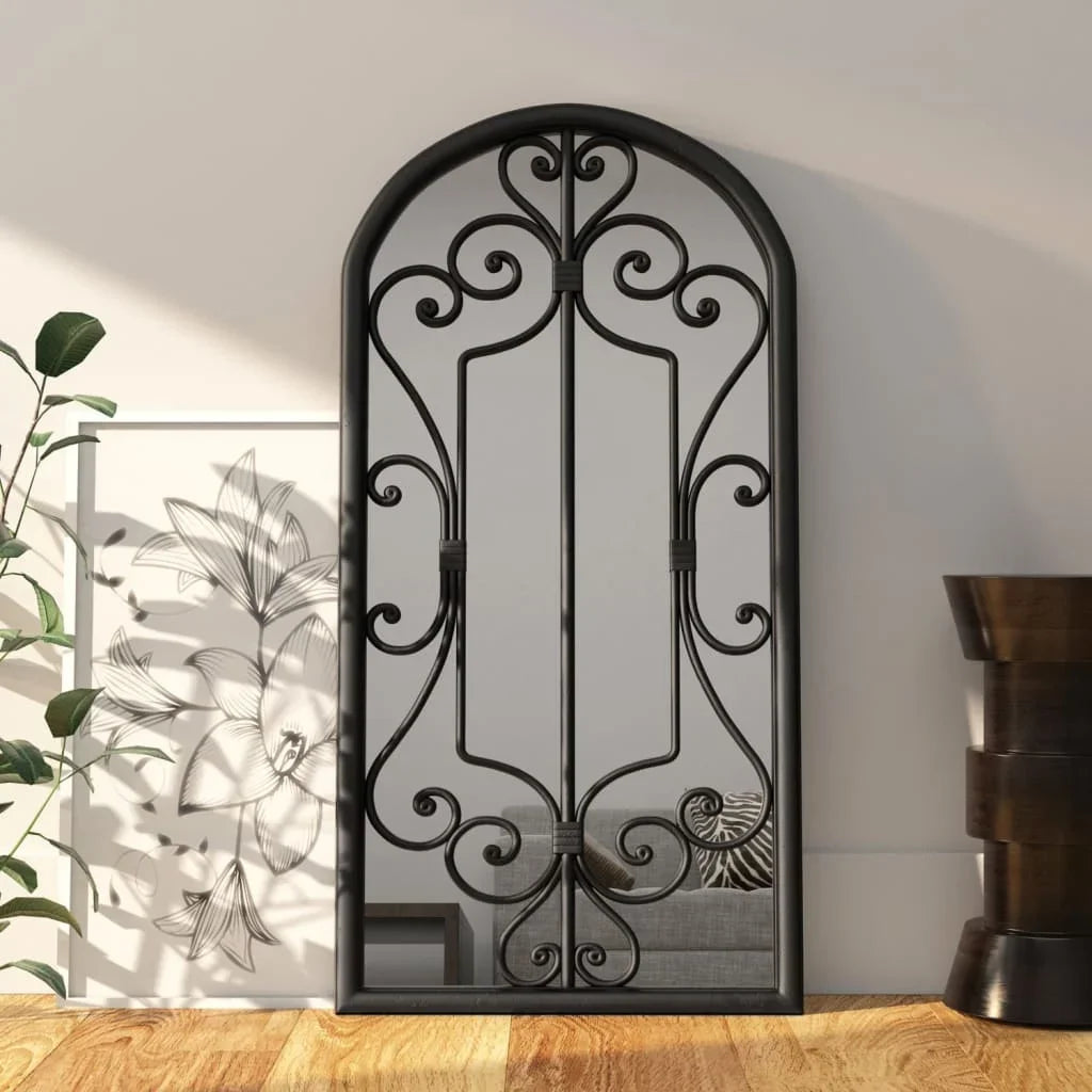 70x30 cm black mirror iron for indoor use, home decoration wall decal living room decoration
