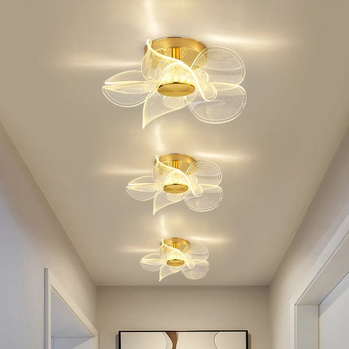 plafonnier led moderne en acrylique design pour intérieur décoratif