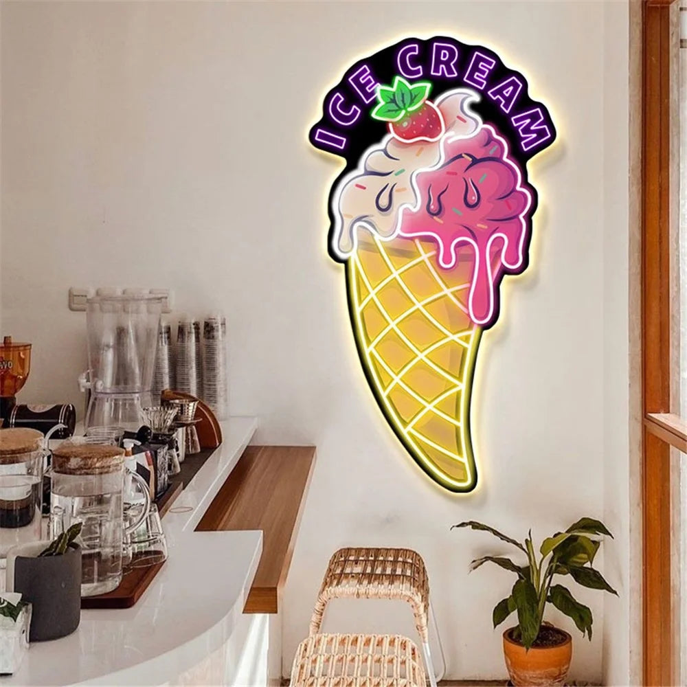 applique murale à led pour décoration lumineuse enfants et cafés - vue 5 sur 23
