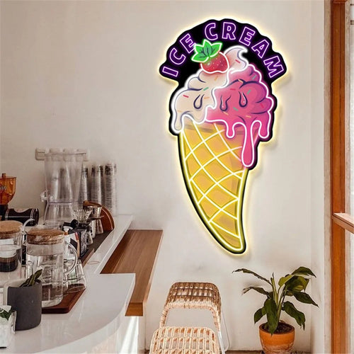 applique murale à led pour décoration lumineuse enfants et cafés