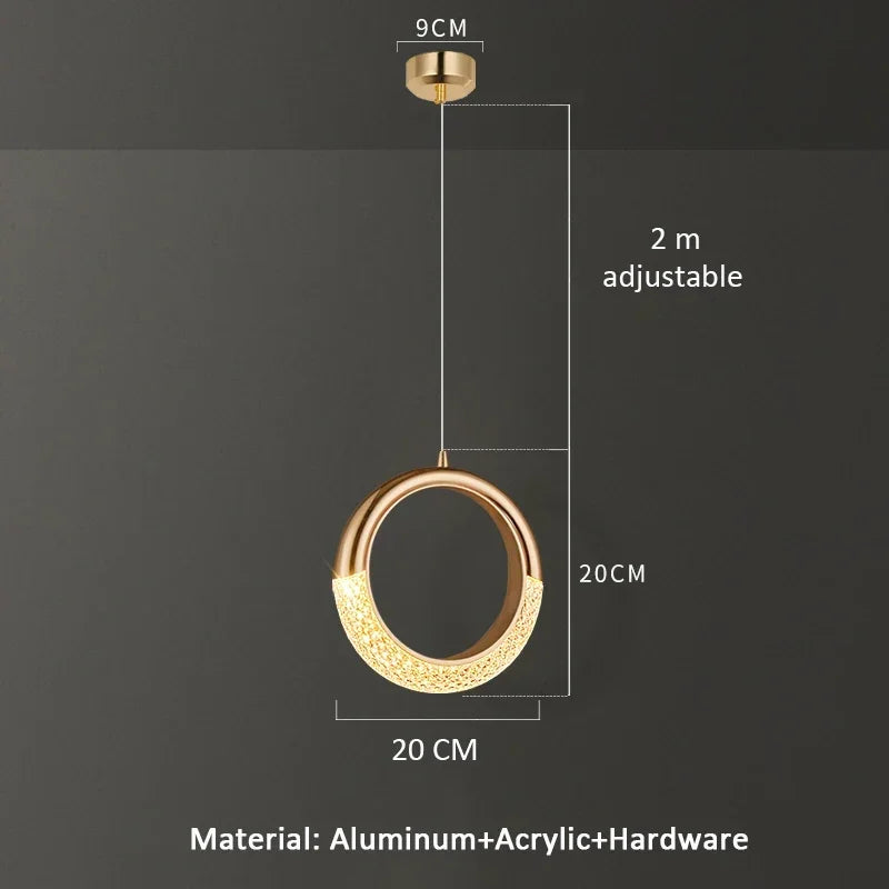 lampe d'étude moderne créative pour décoration intérieure