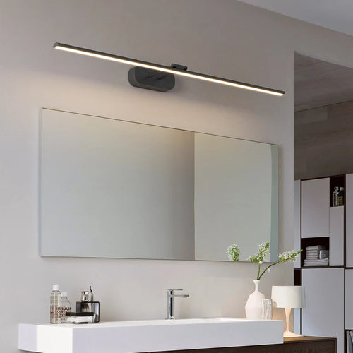 applique murale réglable 180 degrés pour miroir de toilette