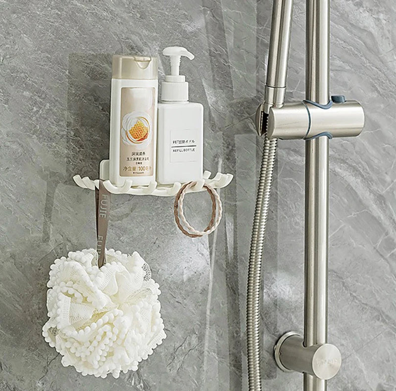 étagère murale de drainage pour savon design moderne sans perçage