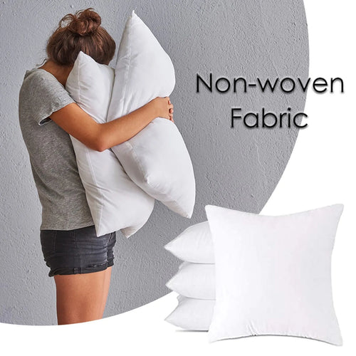 1/3pcs Headboard cushion core non-woven cloth with woolen cloth, Three Size Of Soft Pillow Inserts, Comfortable Home Bedding - vue 3 sur 6
