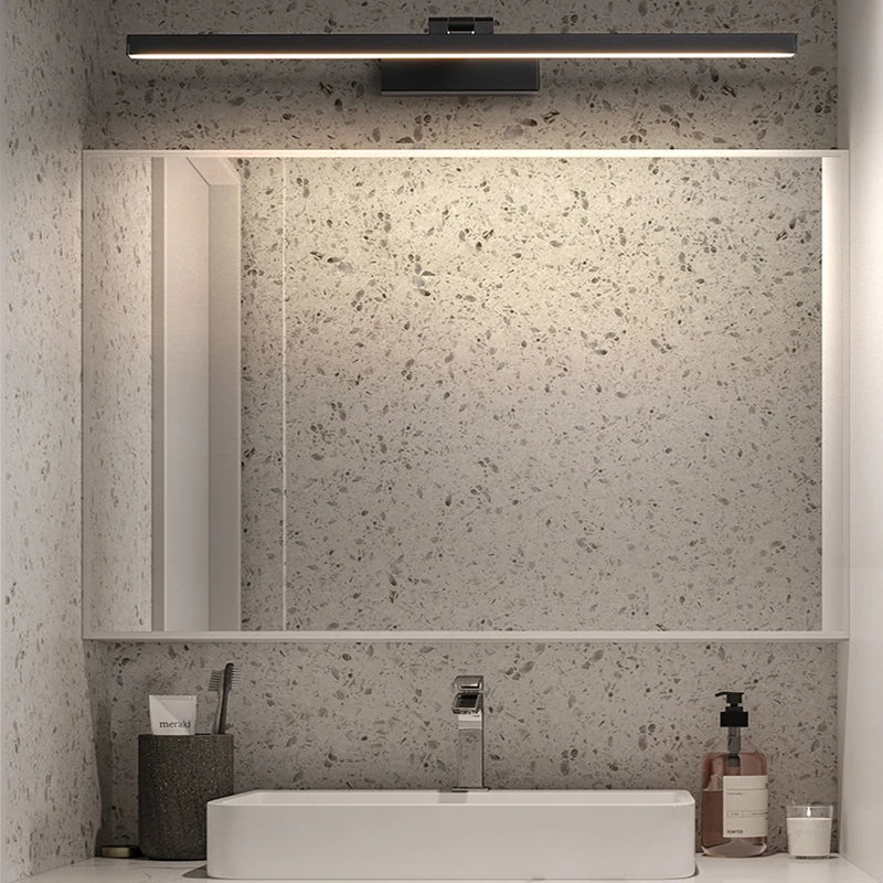 SANDYHA Style nordique miroir applique maison Led Anti-buée salle de bain éclairages moderne hôtel intérieur décor armoire maison lumières - vue 9 sur 8