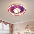 Moderne LED-Deckenleuchte für das Kinderzimmer Astronaut Dekorativ