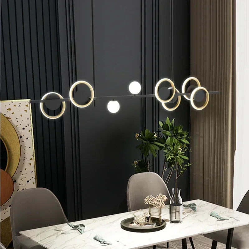 Minimalistischer Kronleuchter für eine elegante und schlichte Inneneinrichtung - vue 3 sur 8
