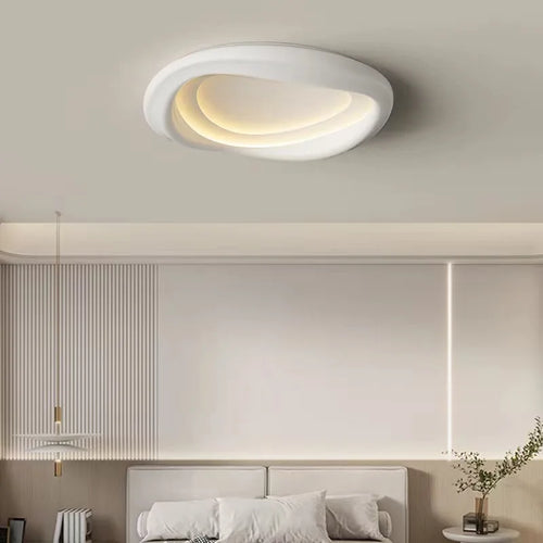 Plafonnier rond led moderne avec télécommande pour décoration intérieure