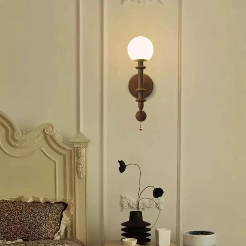 suspension nordique en verre blanc pour décoration intérieure - vue 5 sur 8