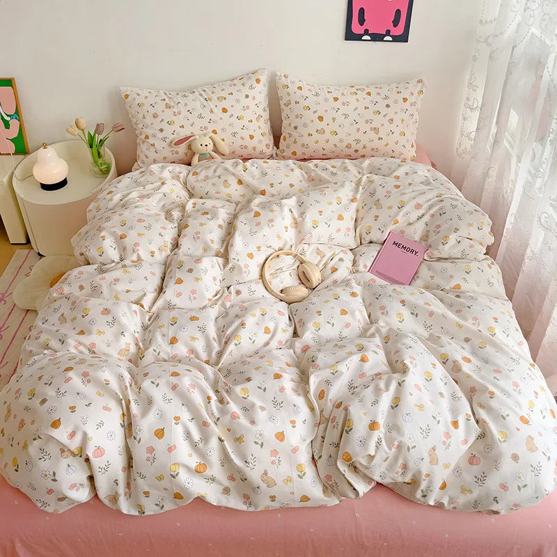 housse de couette imprimée en coton 100 pourcent plusieurs tailles disponibles