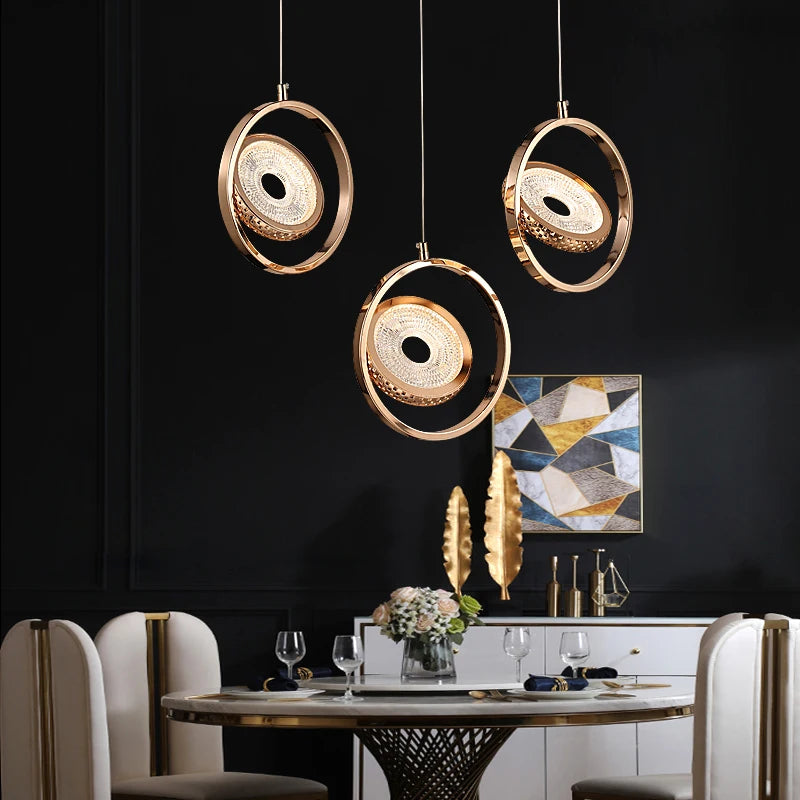 lustre de luxe nordique pour décoration intérieure élégante - vue 2 sur 6