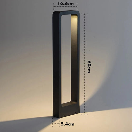 LED-Gartenlampe mit hoher Helligkeit für den Außenbereich - vue 5 sur 9