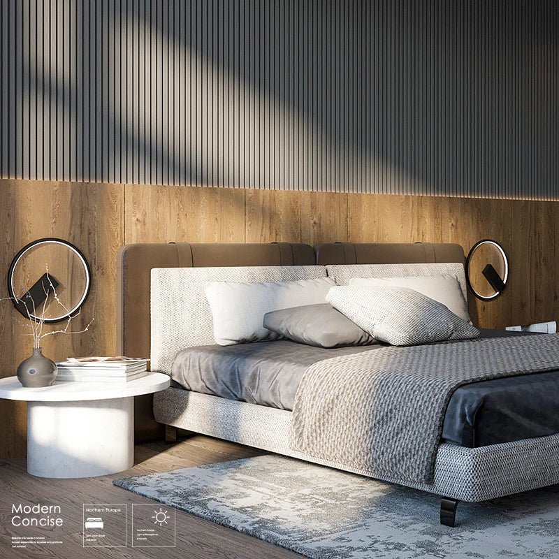applique murale moderne en aluminium décorative d'intérieur