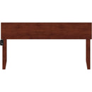 Queen Size Headboard, Walnut, Modern Solid Wood Headboard