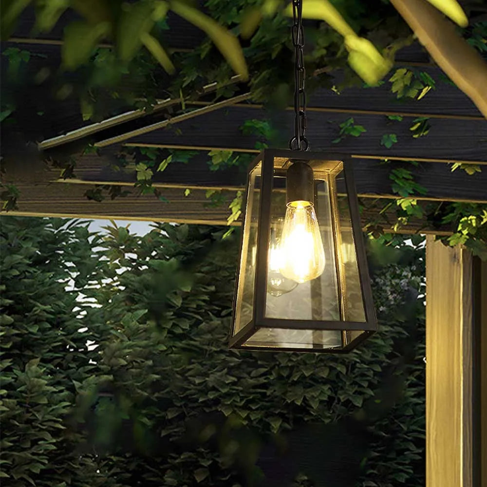 suspension rétro imperméable pour éclairage extérieur élégant - vue 5 sur 7