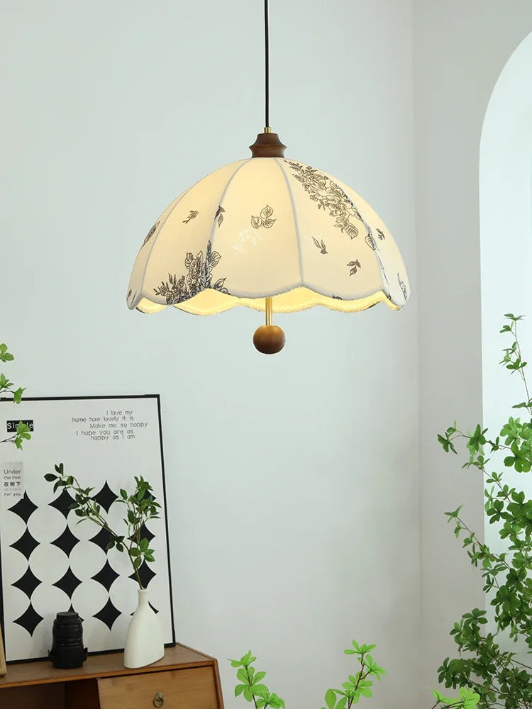 suspension en tissu à motifs pour bar et salon - vue 6 sur 9