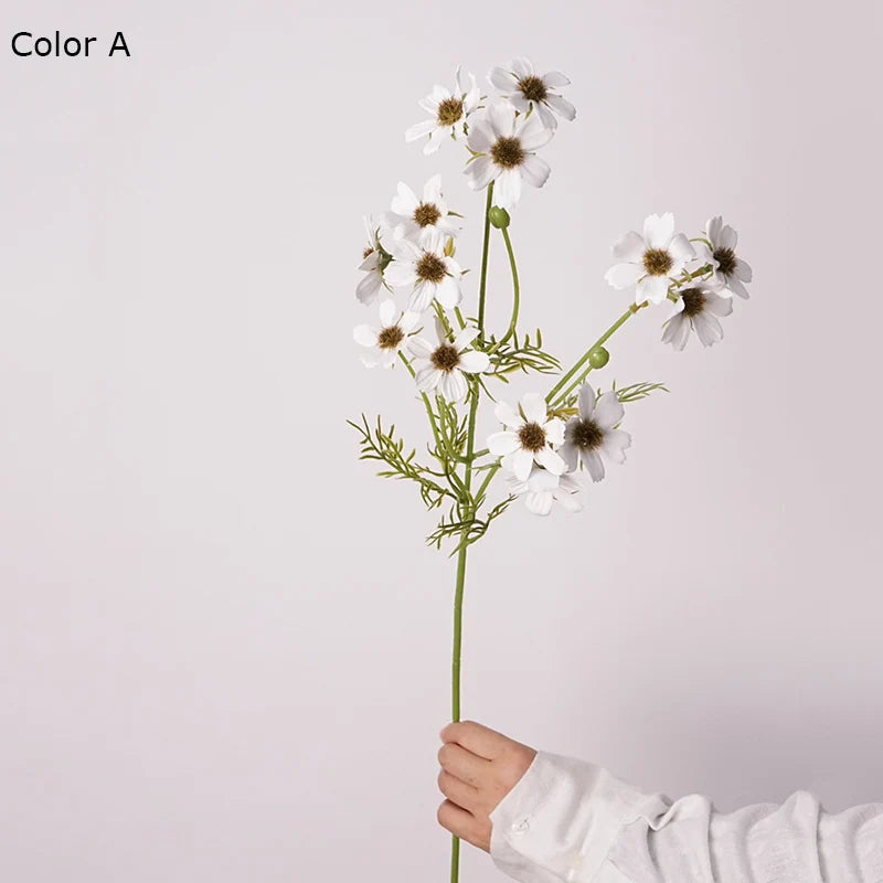 chrysanthème d'automne fleurs artificielles pour décoration florale - vue 6 sur 6