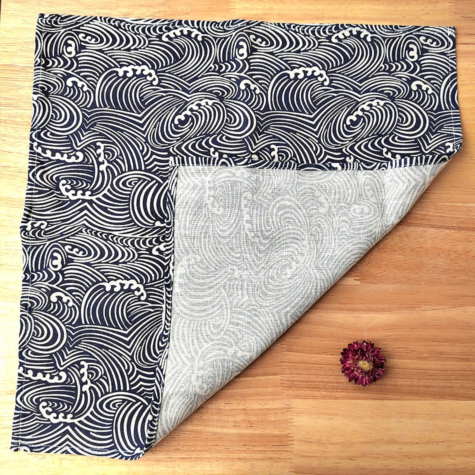 Serviette de table style japonais lot 4 motifs - vue 3 sur 9