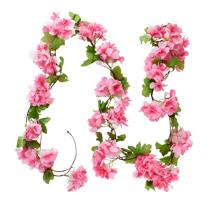 guirlande de glycine artificielle pour décoration florale et festive - vue 19 sur 32