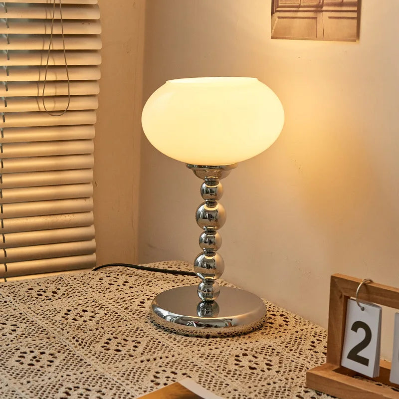 lustre moderne bauhaus en verre pour salon nordique - vue 5 sur 22