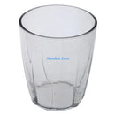Gobelets incassables acrylique 280 ml reutilisables modernes