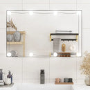 50x80 cm wall mirror with LED lights rectangular glass, home decoration wall Decker living room decoration