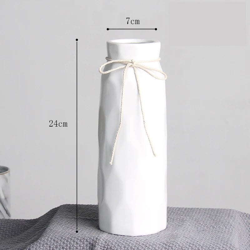 vase en céramique pour fleurs décoration intérieure et bureau - vue 18 sur 18