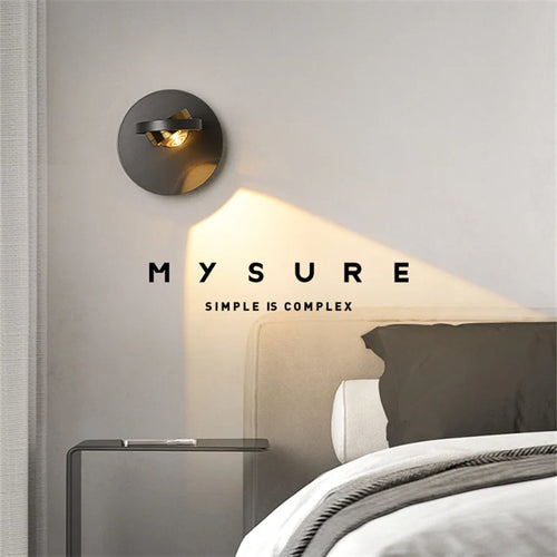 Applique murale LED réglable au design nordique moderne