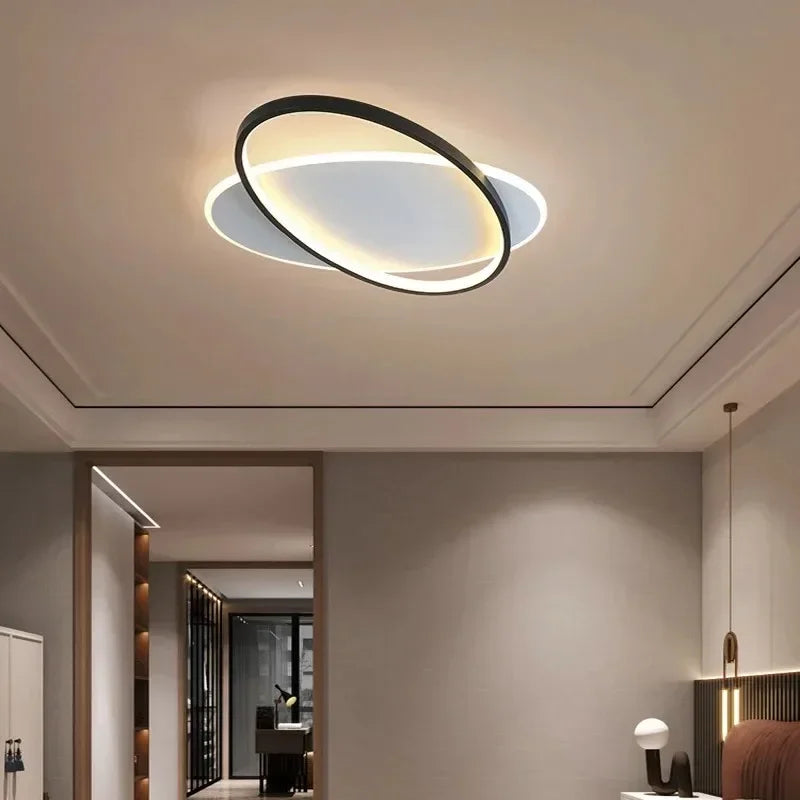 Moderner LED-Deckenleuchte für die Wohnraumdekoration - vue 5 sur 15