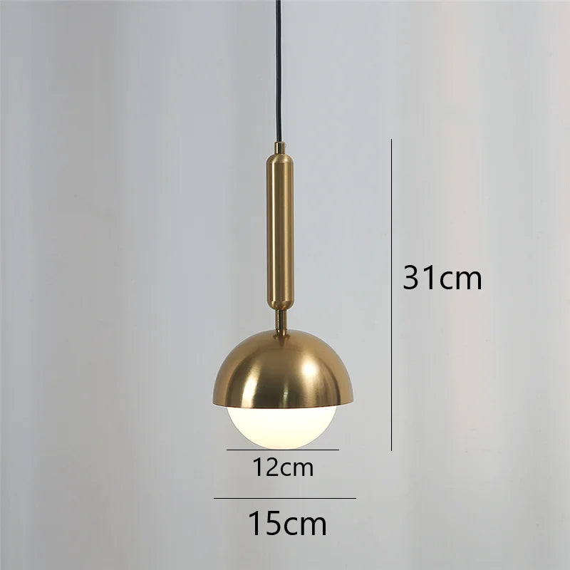 suspension en fer d'art moderne avec éclairage led - vue 8 sur 8
