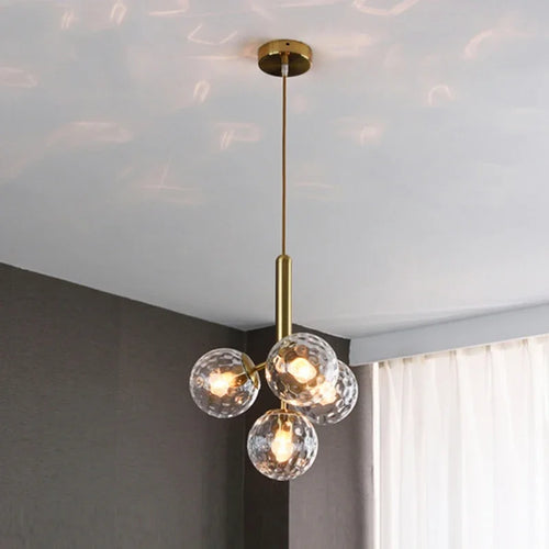 Moderne Pendelleuchte aus Glas für stilvolles Interieur - vue 2 sur 14
