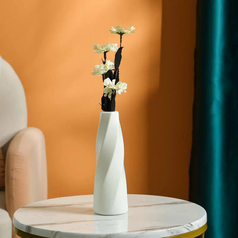 vase léger pour décoration arrangement floral et fleurs séchées - vue 8 sur 9