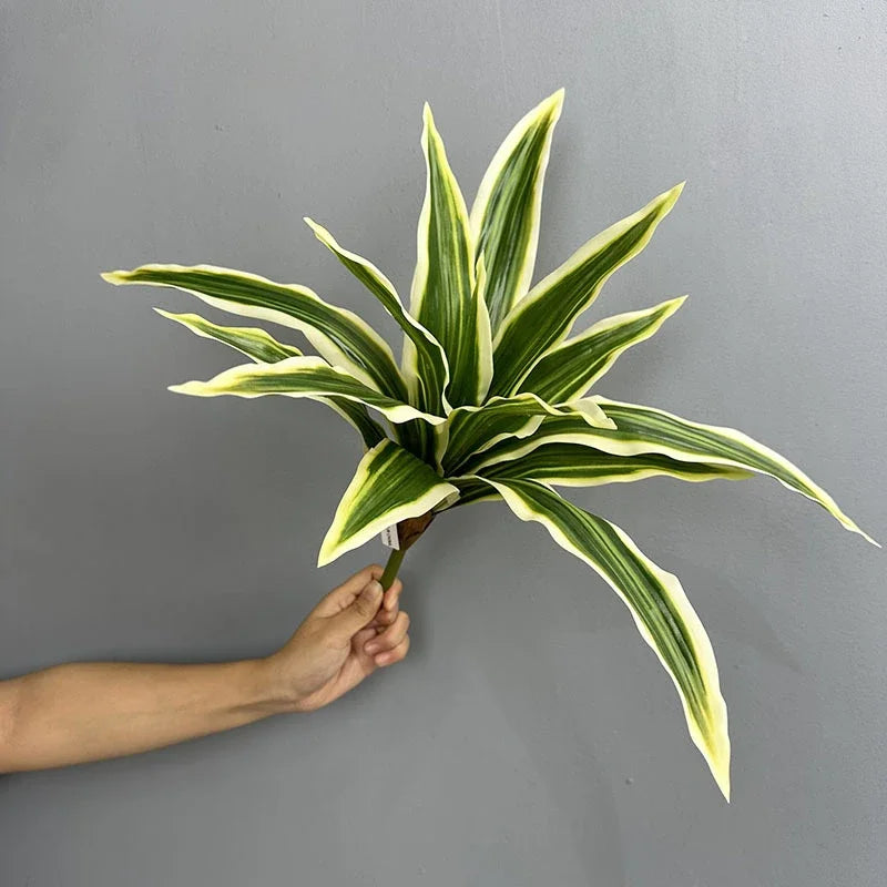 agave artificiel 15 feuilles décoration florale pour intérieur - vue 9 sur 13