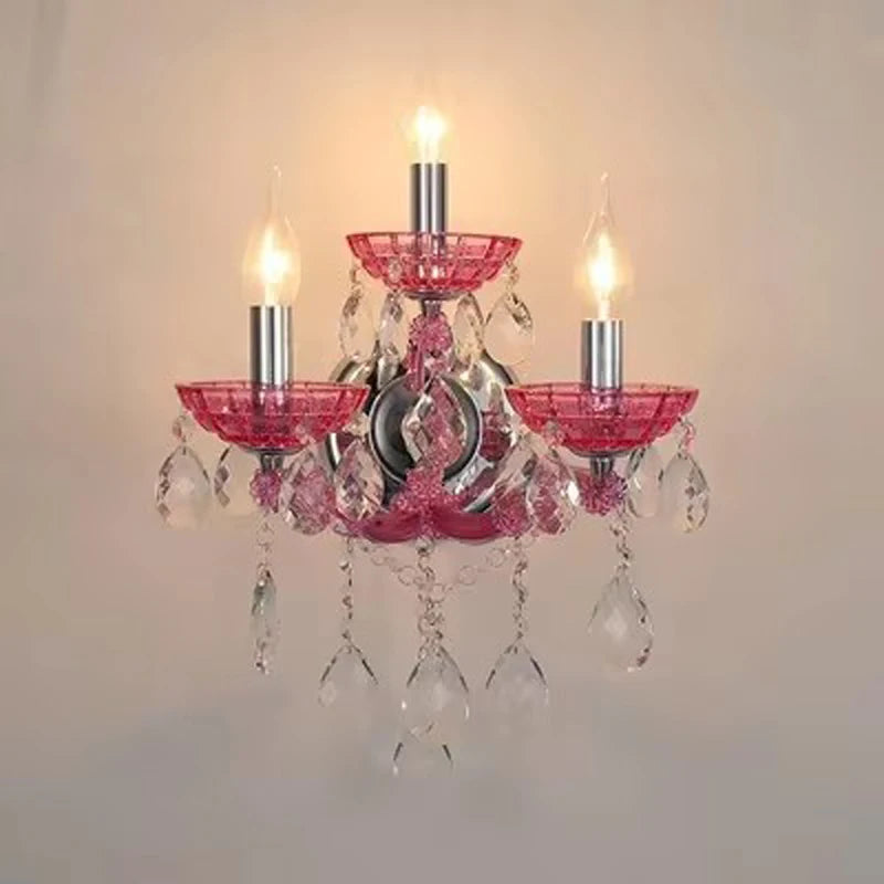 applique murale en cristal moderne pour décoration intérieure - vue 5 sur 12