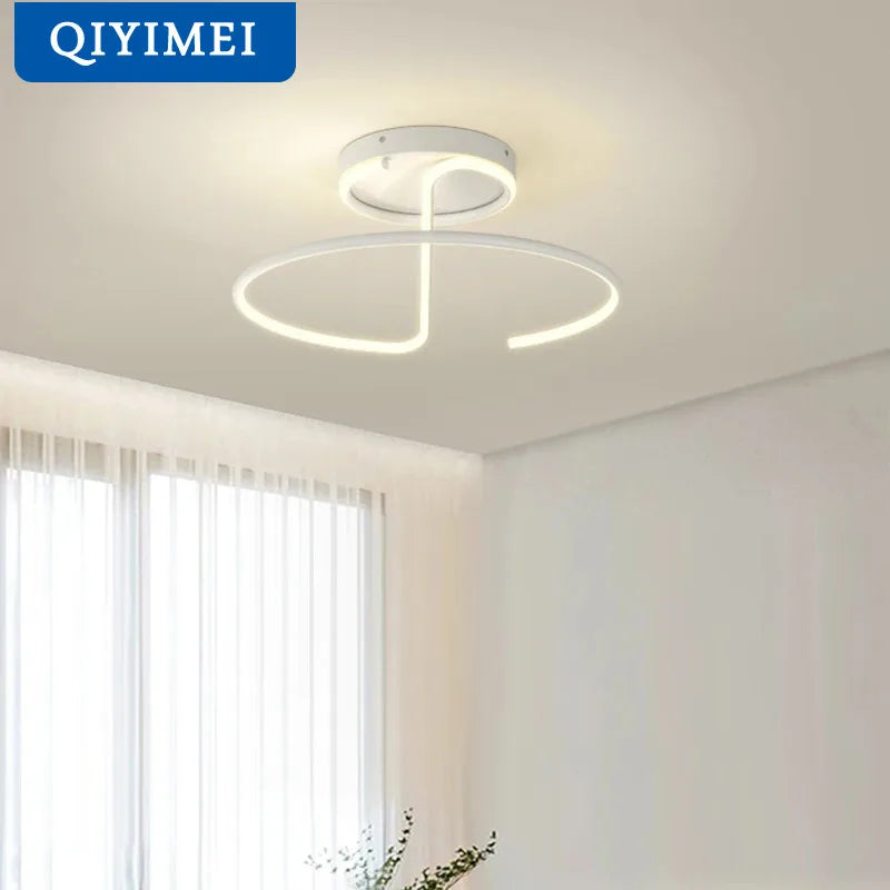 lustre led rond pour éclairage intérieur par qiyimei - vue 3 sur 12