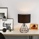 lampe à poser géométrique rétro nordique pour décoration créative