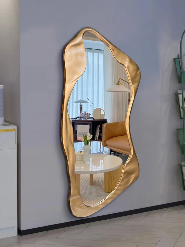 miroir nordique artistique plein format cadre créatif élégant - vue 3 sur 7