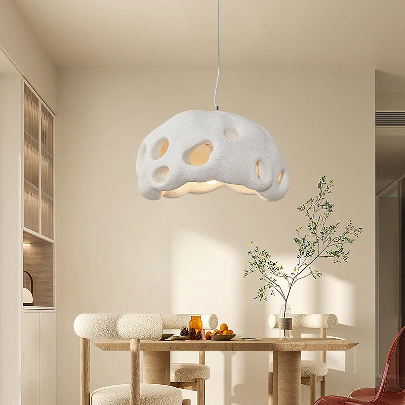 suspension design nordique wabi-sabi pour café et restaurant - vue 3 sur 12