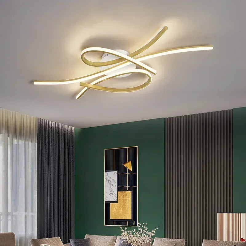 plafonnier led moderne pour hôtel et intérieur - vue 5 sur 9