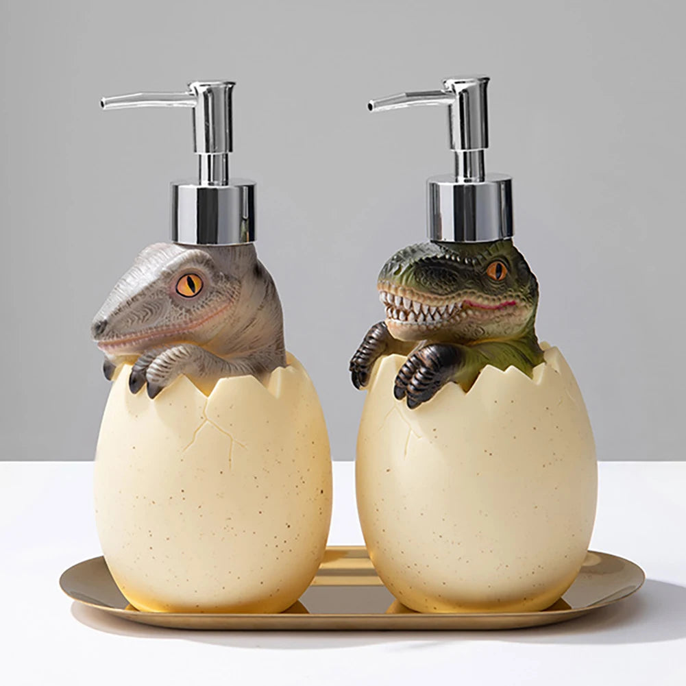 distributeur de savon dinosaure pour lavage des mains - vue 2 sur 9
