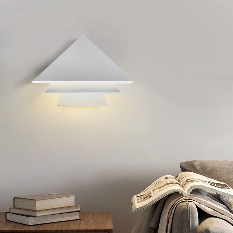 LED-Wandleuchte minimalistisch nordisches Design dekorative Leuchte ideal für Loft - vue 4 sur 10
