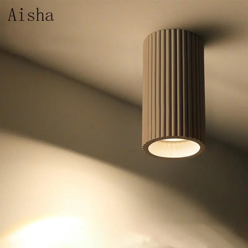 plafonnier led design moderne pour intérieur et extérieur - vue 3 sur 12