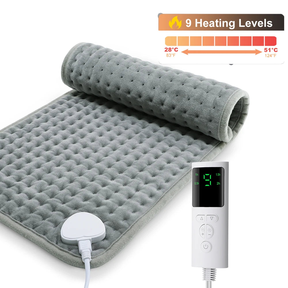 Electric Heating Blanket, Heated Mat Multifunctional Heating Pad for Bed Sofa Warm Winter Thermal Blankets Warmer Home OfficeUse