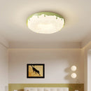 Moderner Donut-Deckenleuchte im Girly-Stil, schlicht und elegant
